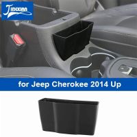 》 {: กล่องกล่องเก็บของที่เท้าแขนในรถของ JIDIXIAN สำหรับ Jeep Cherokee 2014 2015 2016 2017 2018 2019 2020 2021 2022อุปกรณ์เสริม2023