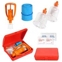 Venom Extractor Pump First Aid Safety Kit งูฉุกเฉินกัด Outdoor แคมป์ปิ้ง Survival Tool SOS