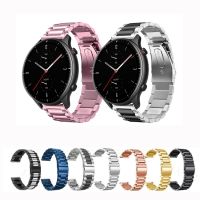 Susu สายสายโลหะ20มม. 22สเตนเลสสตีลสำหรับ Huami Amazfit GTR Mini 2 3 4 42มม. 47มม. GTR2 GTR 2E GTR4 GTR3 Pro