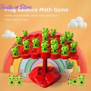 Montessori ếch cân bằng cây vui vẻ giáo dục nhựa ếch Bảng cân bằng trò