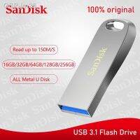 USB ความเร็วสูงแฟลชไดรเวอร์ ◎ ของขวัญ Jm28 Movimentação ของแท้ทำแฟลชแบบ Sandisk Usb 3.1 PEN 256Gb 128Gb 64Gb Cz74 Até 150เมกะไบต์/วินาที Vara Pendu Disco