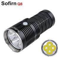 Newest sofirn Q8 4xpl Hi 5000lm powerful LED flashlight 18650 multi-stage super bright flashlight IPX8