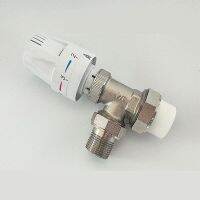 PPR automatic temperature control valve thermostatic valve aluminum-plastic joint heating angle valve