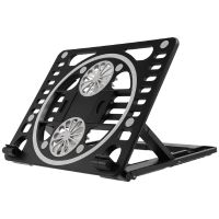 Laptop Cooling Stand,Ergonomic Laptop Computer Stand Light Weight Holder Mount with 2 Cooling Fan for MacBook Air Pro