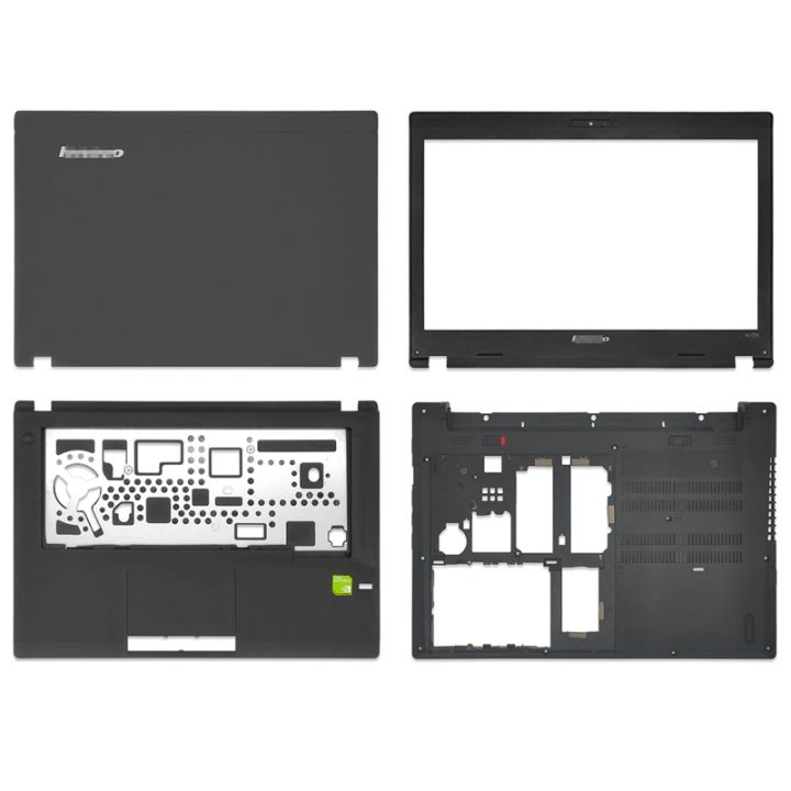 new-for-lenovo-zhaoyang-k4350-k4450-lcd-back-cover-front-bezel-palmrest-bottom-case-laptop-housing-cover-black