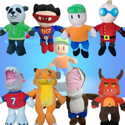 Cartoon Doll Stumble Guys Animal Character Plush Toy Photo Props Collection