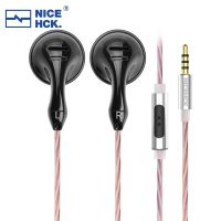 hongweo Faaeal NiceHCK B70 ชุดหูฟังคาร์บอน IEM HIFI แบบมีสาย 3.5 4.4 มม. 14.8 มม. สําหรับผู้เล่นโทรศัพท์