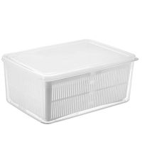 【Ready Stock&amp;COD】Fresh Produce Vegetable Fruit Storage Containers for Refrigerator - Produce Saver Storage Containers