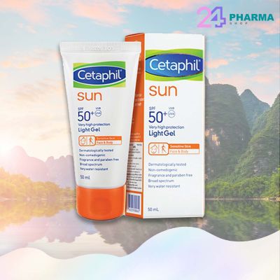 CETAPHIL SUN SPF50+ LIGHT GEL ฝาส้ม 50g