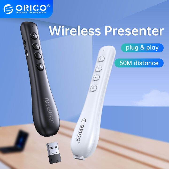 ORICO 2.4GHz Wireless Red Pointer PPT PowerPoint Presenter with USB