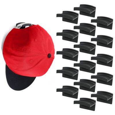 【YF】 5/10pcs Adhesive Hat Rack Display Hooks for Wall Door Baseball Cap Holder Closet Storage Organizer Strong Hanger