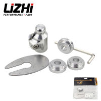 LIZHI - Quick Shift Adapter สำหรับ Honda Civic Type R 2006-2011 FD2 FN2 Short Shifter Turbo พร้อม PQY การ์ดสติกเกอร์ LZ -SSA01