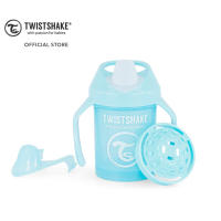 Twistshake Mini Cup แก้วหัดดื่มสำหรับเด็ก ป้องกันการหกเลอะเทอะ และป้องกันการสำลักน้ำ 230ml (สัฟ้า/Pastel Blue)