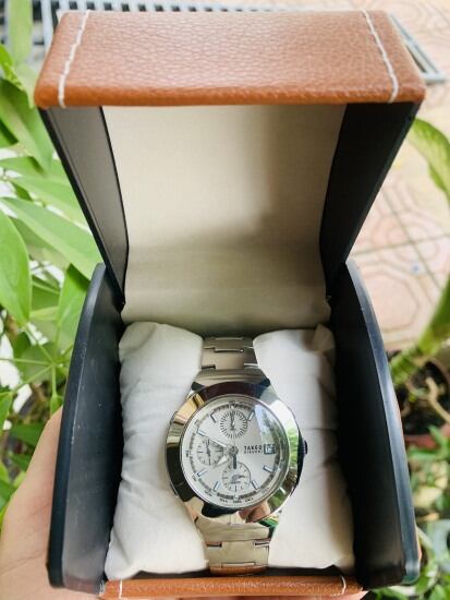Nam - đồng hồ 7 kim takeo kim trôi có báo thức - japan - độ mới > 95% - ảnh sản phẩm 1