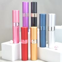 15ml Spray Metal Atomizer Perfume Bottles Travel Glass Cosmetics Refillable