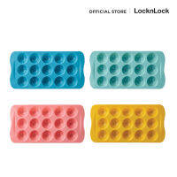 LocknLock แม่พิมพ์ซิลิโคน รูป emoji รุ่น CKT222 สีเหลือง