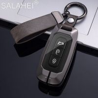 Zinc Alloy TPU Car Key Cover Case Key Bag Shell Holder Protector For Ford Territory EV Equator Keychain Auto Styling Accessories