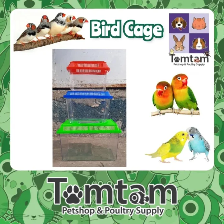 Acrylic Handfeeding Bird Enclosure Home Carrier Lazada PH