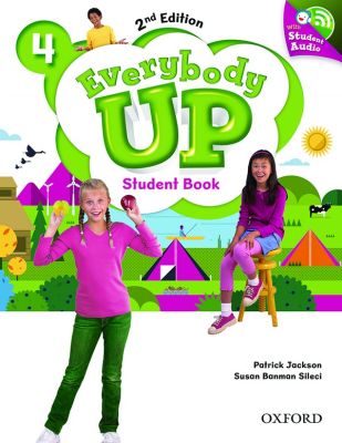 Bundanjai (หนังสือคู่มือเรียนสอบ) Everybody Up 2nd ED 4 Student Book CD (P)