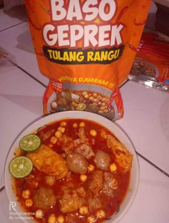 Bakso Geprek Tulang Rangu Super Hot 240gr Lazada Indonesia