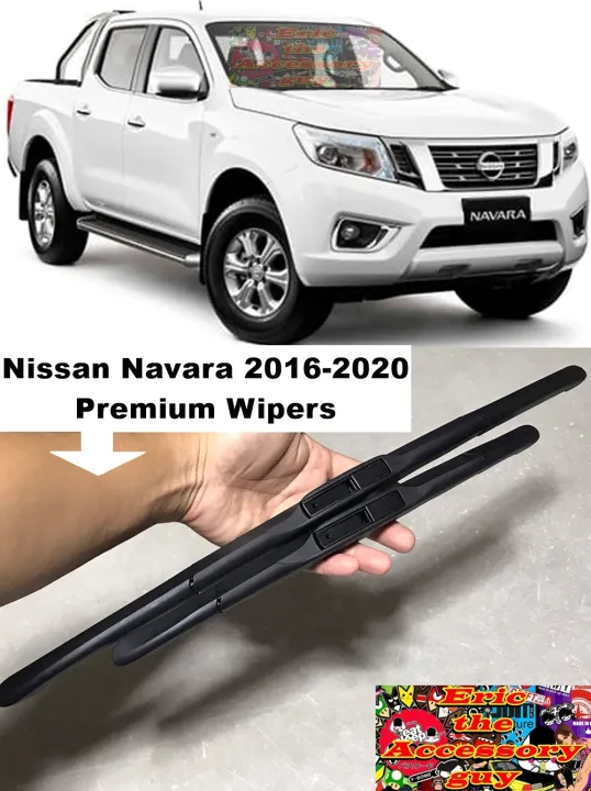 Premium Wiper Blades for Nissan Navara NP300 20162020 (Pair) Lazada PH