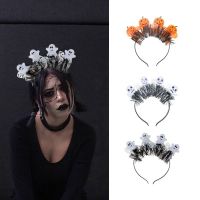 ที่คาดผมฮาโลวีน ฮาโลวีน halloween accessories กระโหลกศีรษะ ที่คาดผมฟักทองฮาโลวีน โกสต์ผี ไฟกะพริบไฟ ที่คาดผมตลก สร้างสรรค์และสร้างสรรค์ พู่ห้อยคอ ห่วงผมผี ปาร์ตี้งานปาร์ตี้