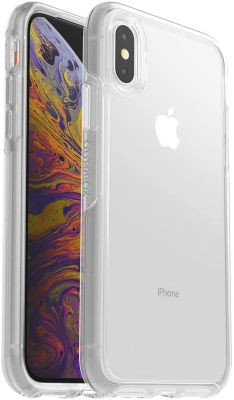 OTTERBOX SYMMETRY CLEAR SERIES Case for iPhone Xs & iPhone X - Retail Packaging - CLEAR Clear Case