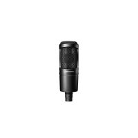 Audio-Technica คอนเดนเซอร์ไมโครโฟน XLR AT2020สตรีมมิ่งวิดีโอ,บันทึกเสียงที่บ้าน,Podcasting,การแสดงสด,DTM,ไมโครโฟน [ได้รับอนุญาตสำหรับใช้ในญี่ปุ่น] AT2020สีดำ