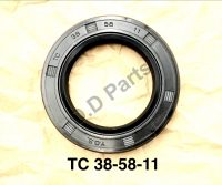 ซีลยางกันน้ำมัน กันฝุ่น กันจารบี TC 38-58-11 (วงนอก 58 mm/ วงใน 38 mm/ หนา 11 mm)