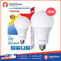 Toshiba หลอดไฟ LED โตชิบา A80 LED Bulb 18W E27 Daylight