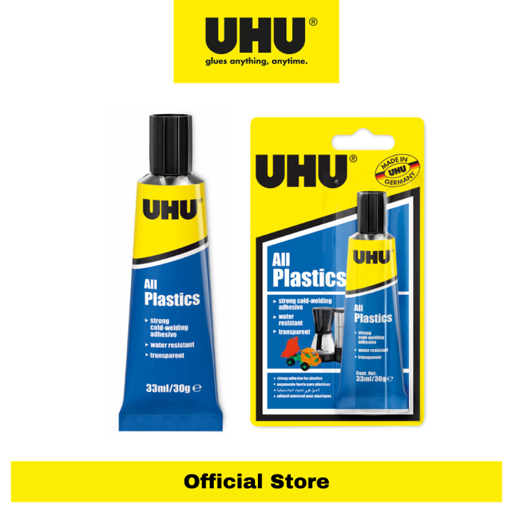 [UHU] Original All Plastic Glue (33 ml) Powerful Universal Adhesive