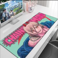 ✼♠♧ Chainsaw Man Mousepad Xxl Computer Accessories Gaming Mouse Pad Office Pads Pc Extended Carpet Large Game Mats Desk Gamer Anime