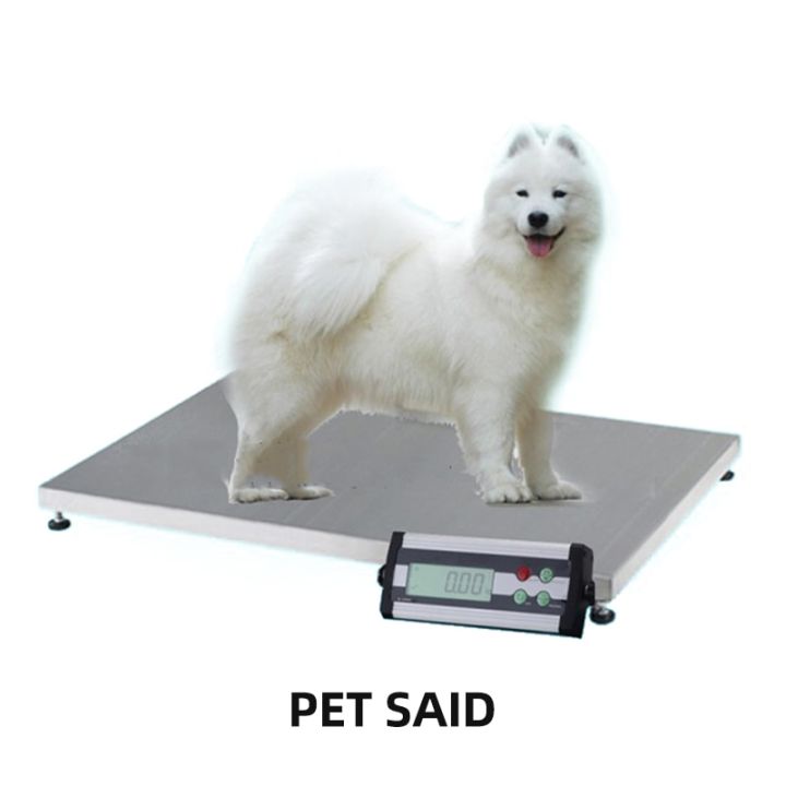 150Kg/50G Pet Dog Weighing Animal Scale Electronic Pet Stainless