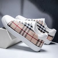 New Fashion Shoes Men Sneakers Casual Male Footwear Fashion Brand White Shoes Mens Cow Leather White Sneakers