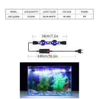 [COD] ดำน้ำ ตู้ไฟ ถังปลาสดใสไฟ ความสว่างสูง LED โคมไฟปลาประดับโคมไฟตู้ปลา