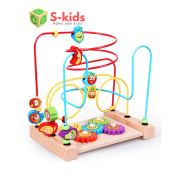 Đồ chơi gỗ S-Kids, Bộ Luồn Hạt, Đồ chơi trẻ em thông minh