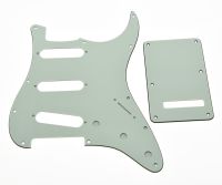 KAISH Parchment/Ivory ST SSS Pickguard Back Plate