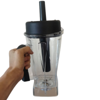 Blender Container สำหรับ Vitamix 5200 5000 5500 6300 4200 4500 60865 62827 64OZ เปลี่ยนพร้อมฝาปิด Scale Blade Soft-Grip