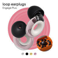 Loop Engage Plus - High-Fidelity Noise Reducing Earplugs (16+5 dB)  for social gatherings, conversations, parenting and noise sensitivity - Stylish design - Foam or Silicone - All sizes