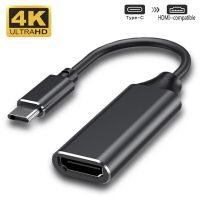 Type C to HDMI-Compatible Adapter Converter 4K 60Hz USB C to HDMI For MacBook Pro Air iPad Pro Samsung Galaxy S10/S9 USB-C HDMI Adapters