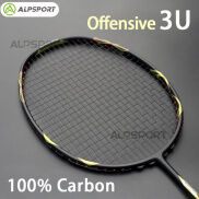 ALP XGP VỢT CẦU LÔNG Dây Sợi Carbon Hoàn Toàn Cần Cứng Attack Tyle Vợt