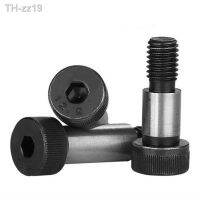 1pc M5 M6 M8 M10 Dia 6 8 10 12mm Grade 12.9 Steel Hex Hexagon Socket Cap Head Shoulder Roller Bearing Screw Bolt High Tensile