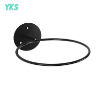 ?【Lowest price】YKS Wall MOUNTED Basketball Storage Rack เหล็กอเนกประสงค์ Football Ball Holder หมวกเก็บพื้นที่ประหยัดแขวนชั้นตกแต่งห้อง