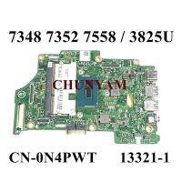 NEW 13321-1 w 3825U FOR Inspiron 13 7000 7348 7352 Laptop Notebook Motherboard CN-0N4PWT N4PWT Mainboard100 Tested