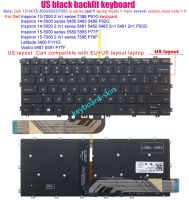 ใหม่เราไฟเรืองแสงของแป้นพิมพ์ไม่มีกรอบสำหรับ Dell แรงบันดาลใจ P92G P91G P93G P77F P76F P111G P77F 5580 5585 7586 5480 5485 5488แล็ปท็อป7386