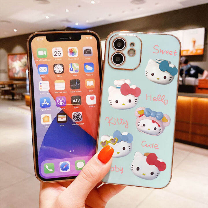 hontinga-เคสโทรศัพท์สำหรับ-samsung-galaxy-note-10-lite-เคส-hello-kitty-การ์ตูนน่ารักทำจากโครเมี่ยมหรูหราทรงสี่เหลี่ยมทำจาก-tpu-นิ่มคลุมทั้งหมดป้องกันกล้องเคสยางกันรอยสำหรับเด็กผู้หญิง