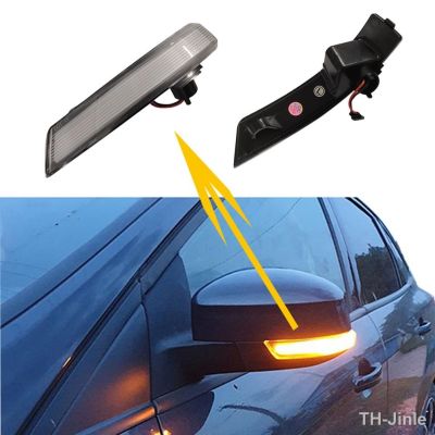 【LZ】◕ﺴ  2pcs Car Turn Signal Auto Styling LED Rearview Mirror Indicator Lamp Accessories for Ford Focus 2 3 Mk2 Mk3 EU Mondeo Mk4