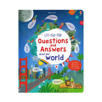 Usborne lift the flap q&amp;a about our world
