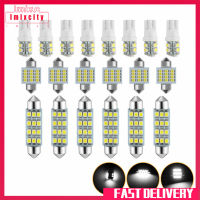 Imixcity ไฟไฟ LED ตกแต่งภายในรถยนต์ T10/31มม./42SMD DC12V แผงหน้าปัดอเนกประสงค์ไฟอ่านหนังสือหลอดไฟ Led ชุดผสม20ชิ้น