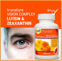 Lutein &amp; Zeaxanthin Trunature Vision Complex 140เม็ด มองภาพชัดเจน มี อย.